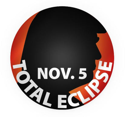 Trump Total Eclipse Bumper Sticker 5”