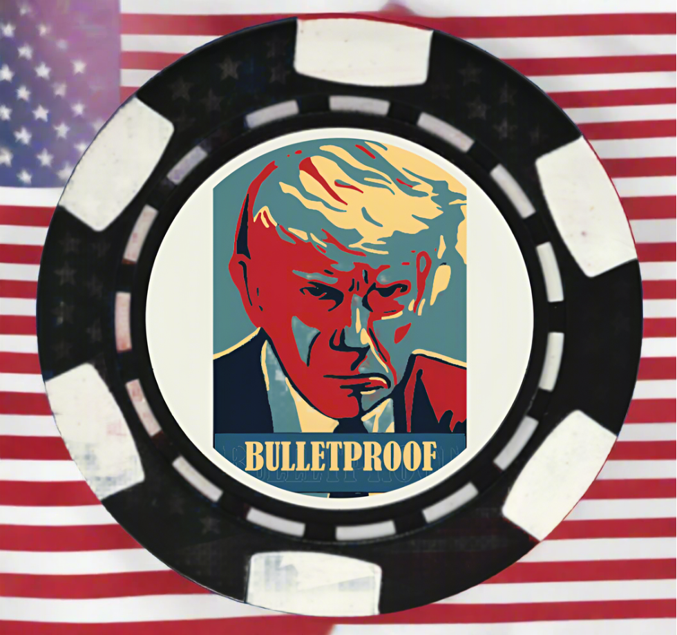 Trump Bulletproof Poker Chip