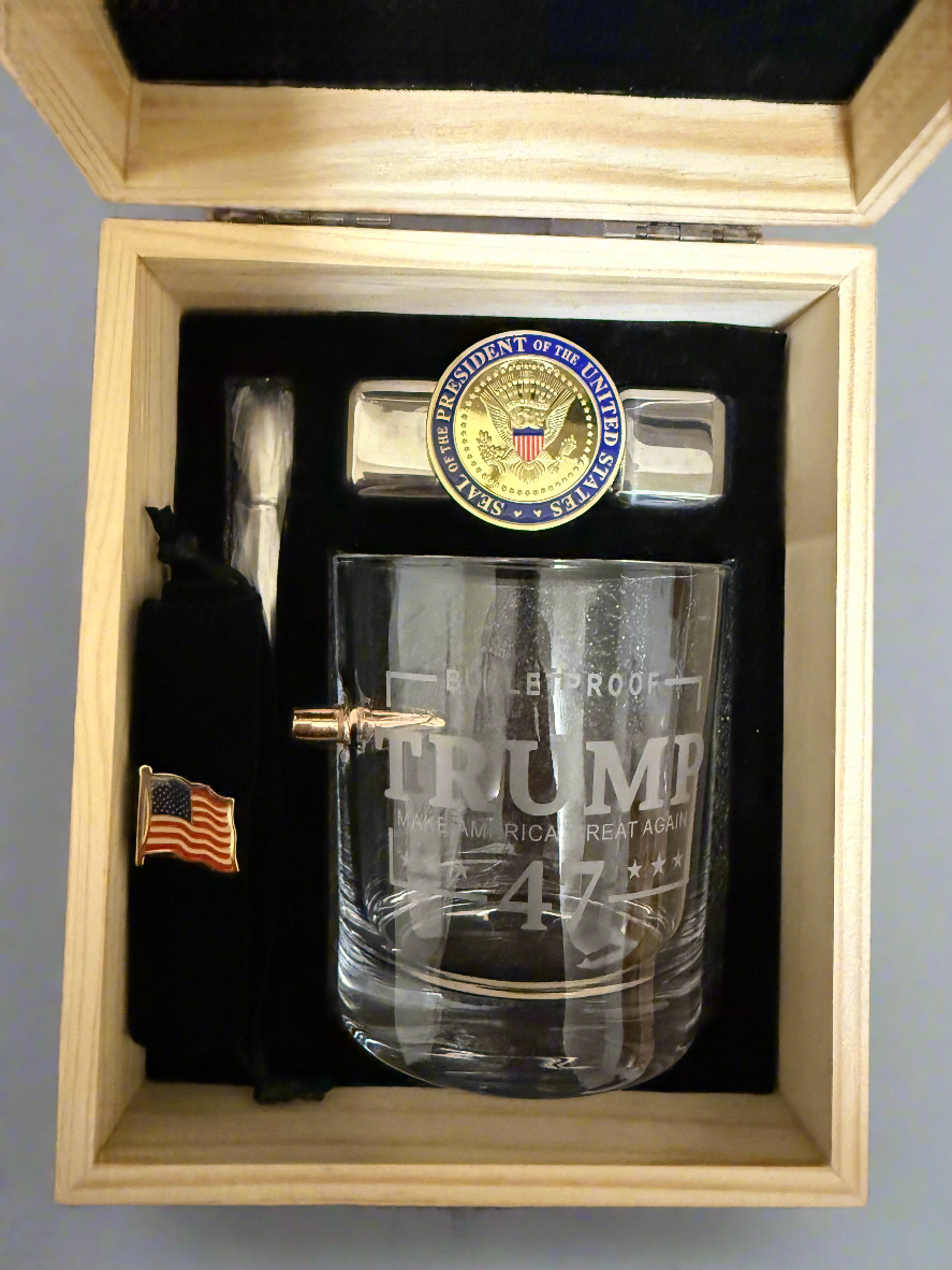 Presidential Memorabilia Golden Plated Coin - Packin Patriot Merch