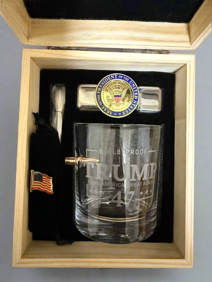 Presidential Memorabilia Golden Plated Coin - Packin Patriot Merch