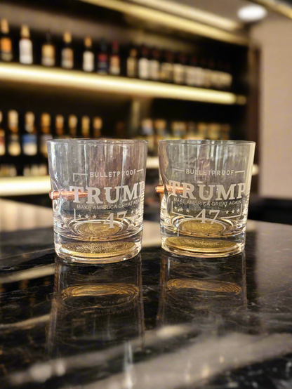 Presidential Memorabilia Golden Plated Coin - Packin Patriot Merch
trump whiskey Glass, Trump glassware, trump rocks glasses, Memorabilia Coin, unique Whisky Glass, Whiskey glass, wooden gift box, maga, trump bulletproof glasses, 