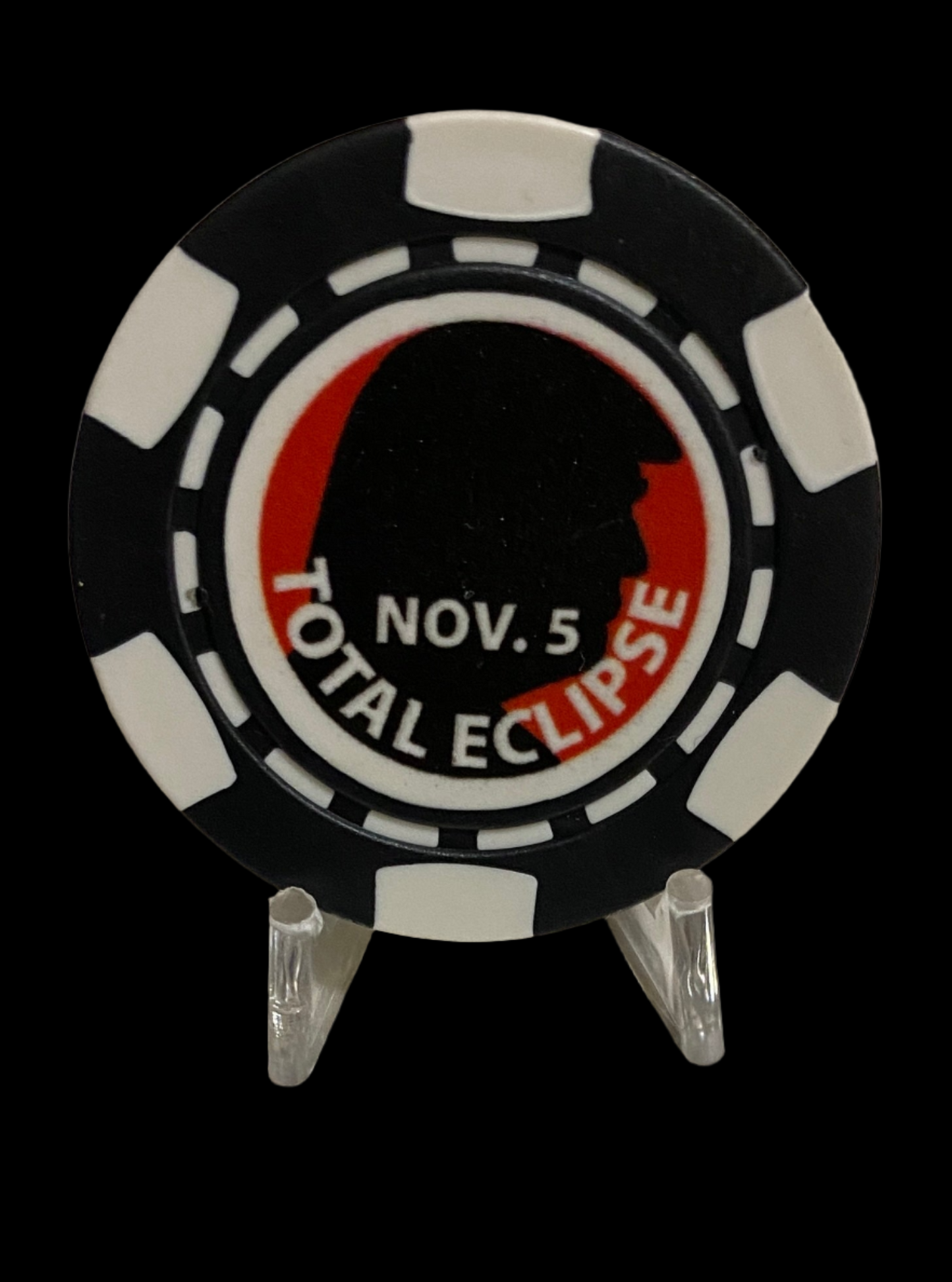 Trump Total Eclipse Poker Chip