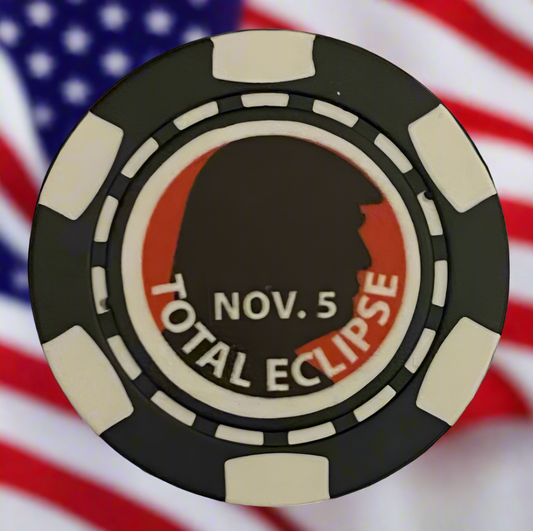 Trump Total Eclipse Poker Chip