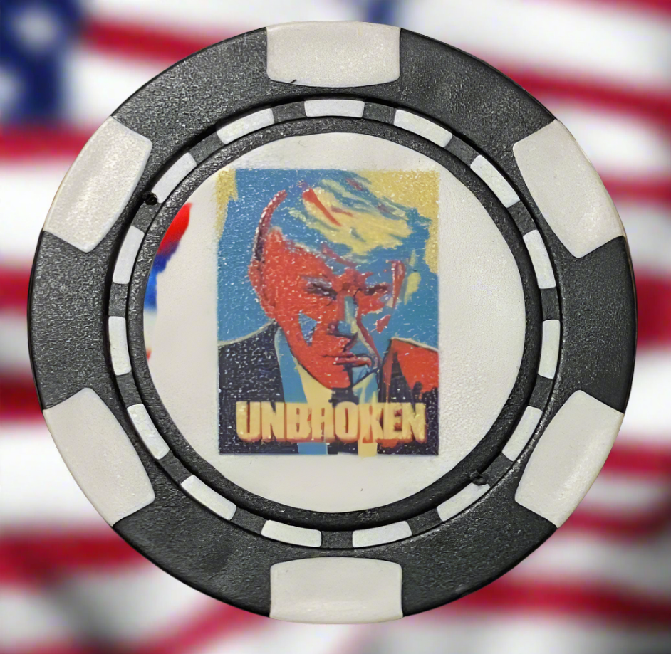 Trump Unbroken Poker Chip