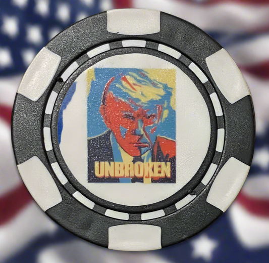 Trump Unbroken Poker Chip