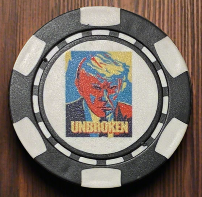 Trump Unbroken Poker Chip