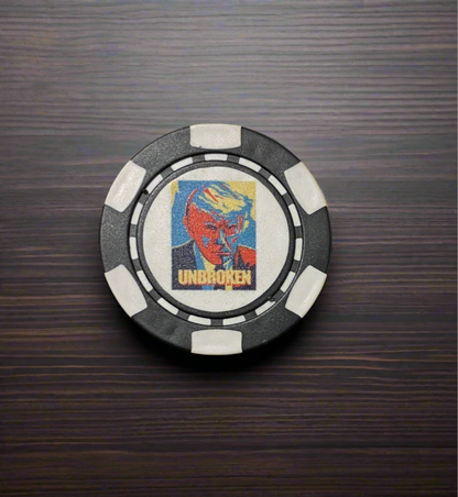 Trump Unbroken Poker Chip